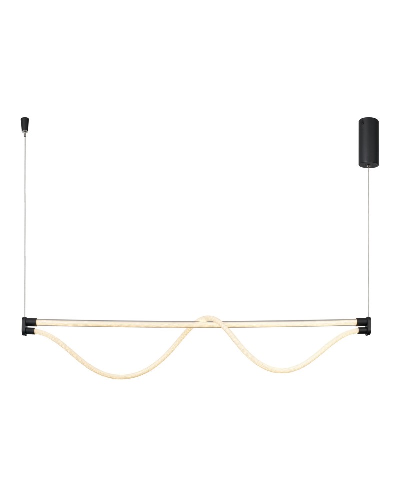 FUGAZ * LÁMPARA LED 38W - NEGRO ARENA